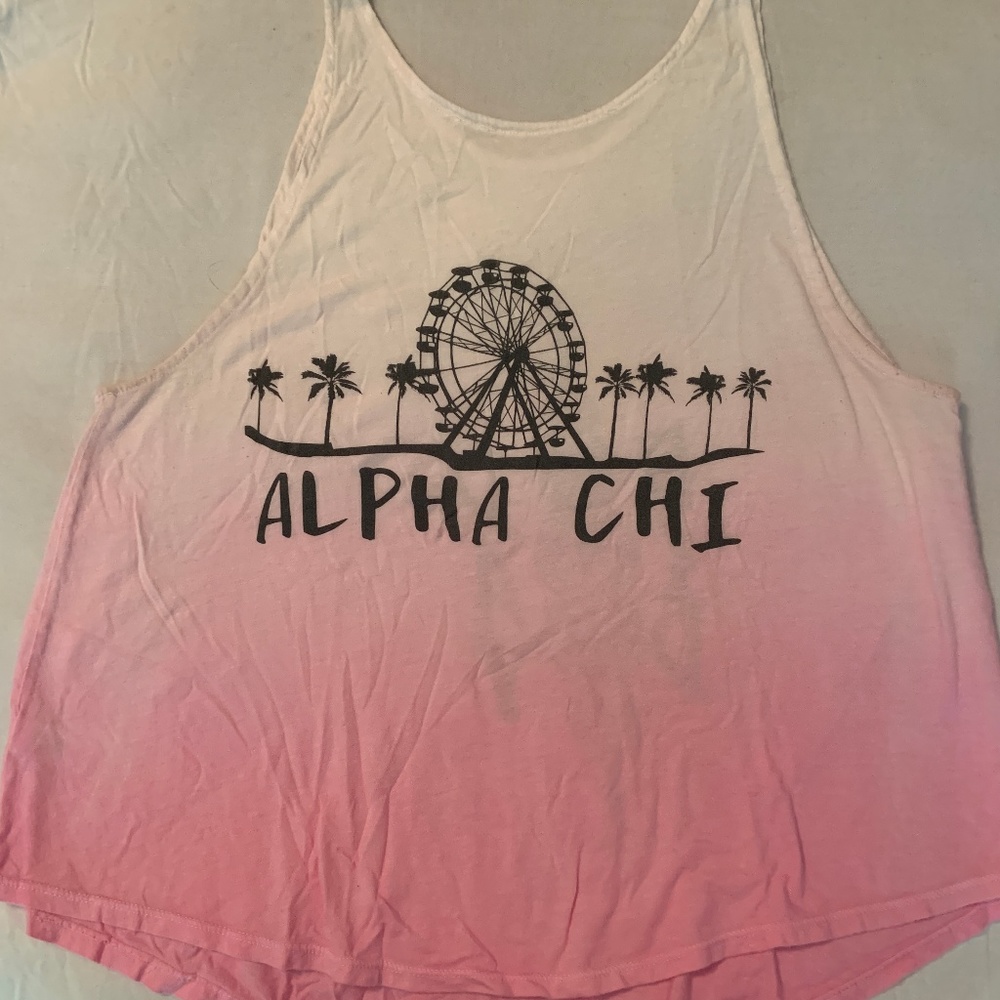 Alpha Chi Omega tank top